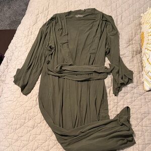 Victoria Secret Olive Green Modal Robe